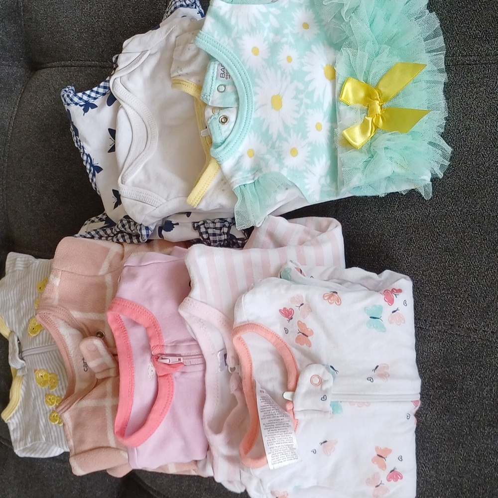9 pieces 0 to 3 month